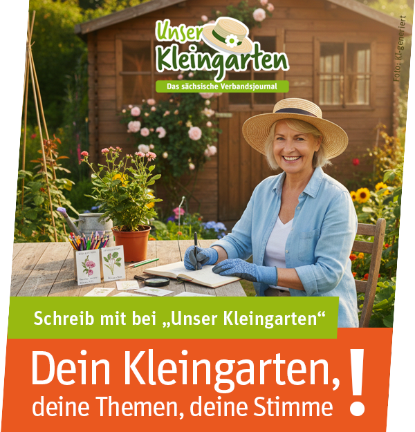 Redaktion „Unser Kleingarten“: Mitmachen & Mitgestalten Redaktion „Unser Kleingarten“