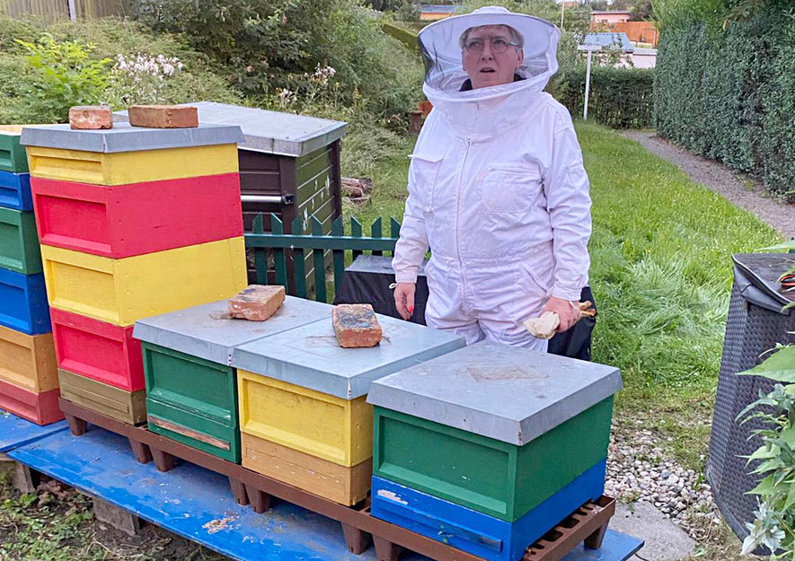 KGV Neuland – Bienen mit Gesundheitspass