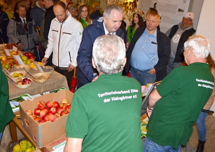 Sachsens Staatsminister bei Zittauer Gartenfreunde