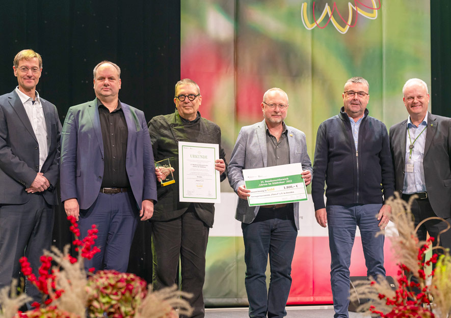 KGV „Flora I“ Dresden gewann eine Goldmedaille