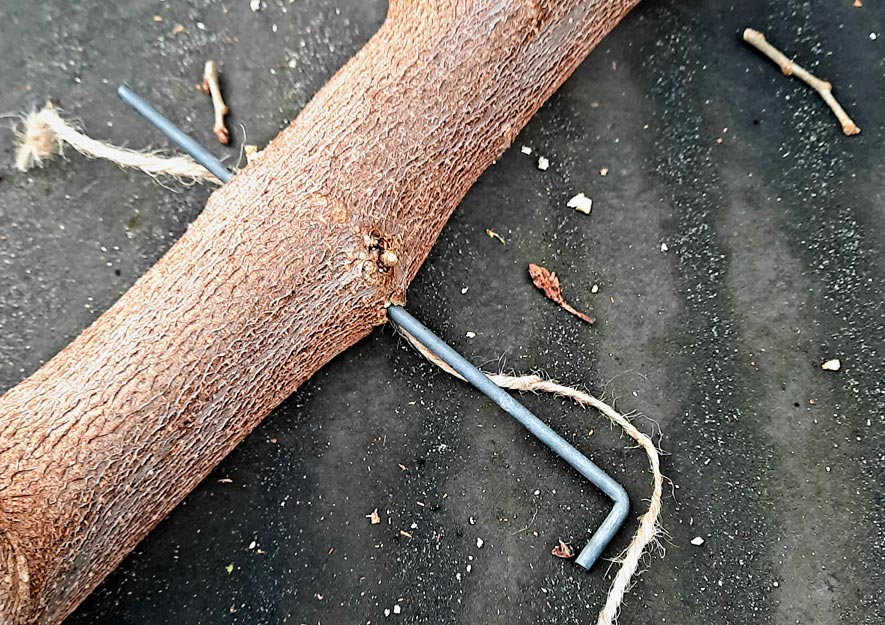 Klangspiel aus Holz bauen