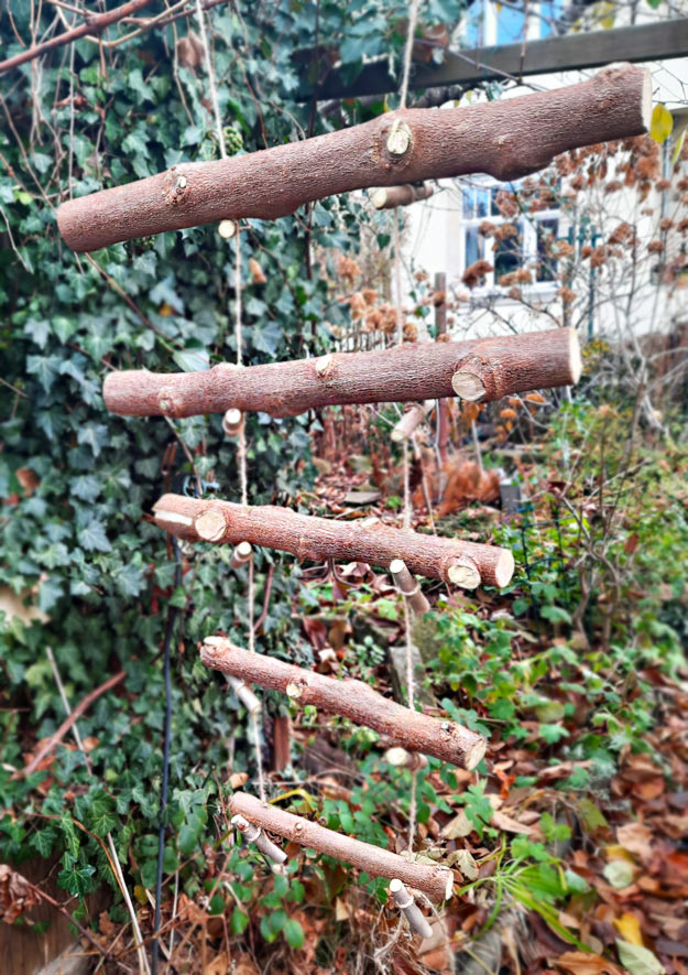 Klangspiel aus Holz bauen