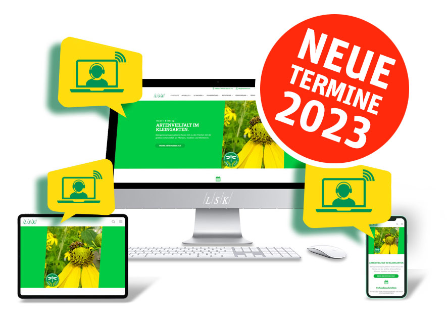 Kleingärtner - LSK Online Veranstaltungen 2023