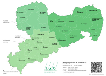 LV Sachsen der Kleingärtner LSK - Verbände in Sachsen