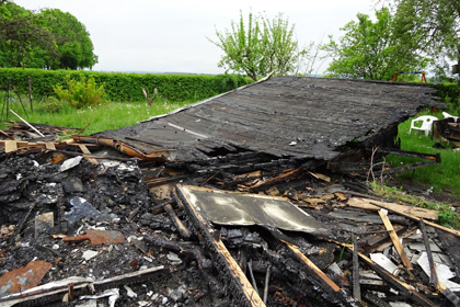 Kleingartenversicherung - Feuer- und Brandschaden