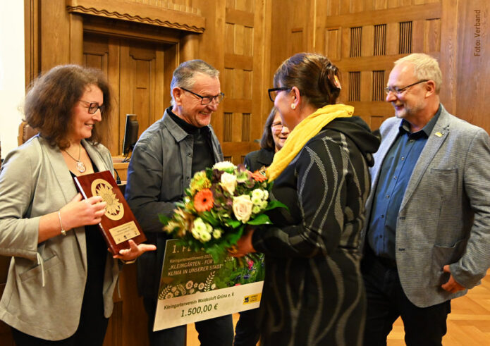 KGV Waldesluft gewinnt Kleingartenwettbewerb