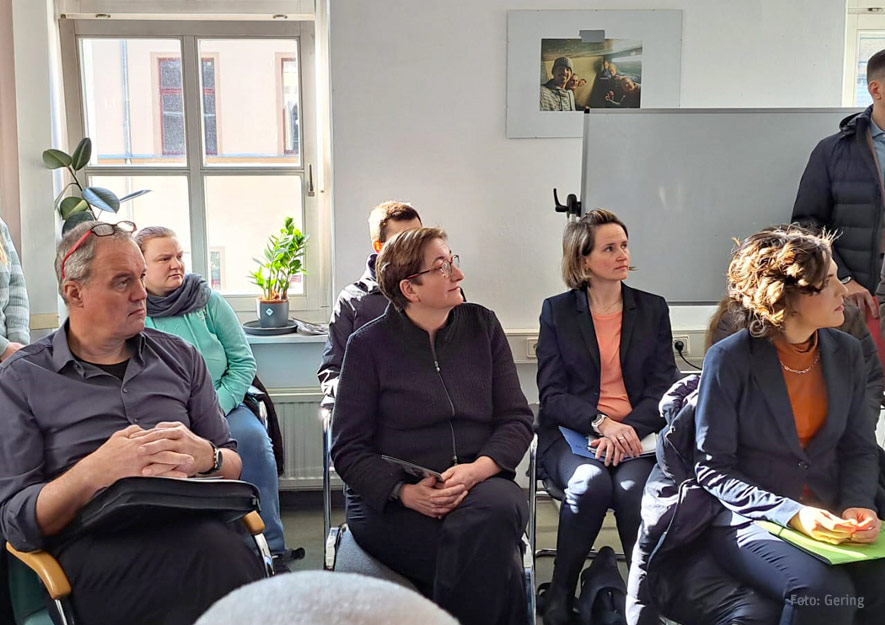 Besuch von Bundesbauministerin Klara Geywitz