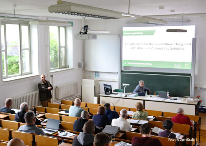 Hörsaal der Gartenakademie in Pillnitz