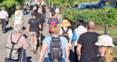 Dresdner Gartenfreunde wandern durchs BUGA-Gelände 2033
