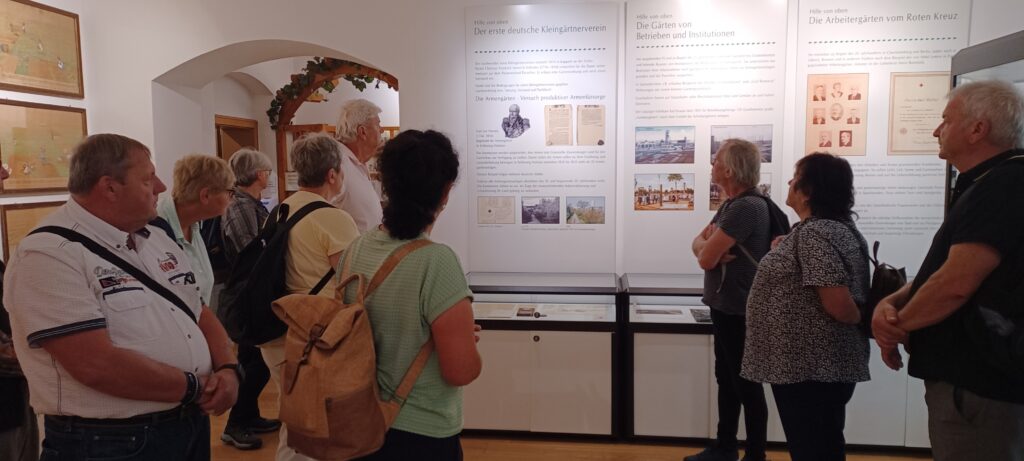 Besuch des Stadtverbands Chemnitz im Kleingärtnermuseum Leipzig