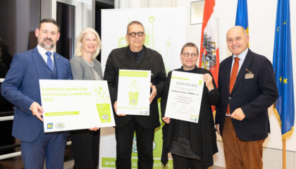 „European Award for Ecological Gardening 2025“