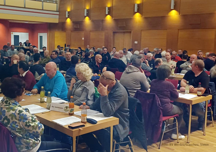 Jahreshauptversammlung Gartenfreunde Werdau