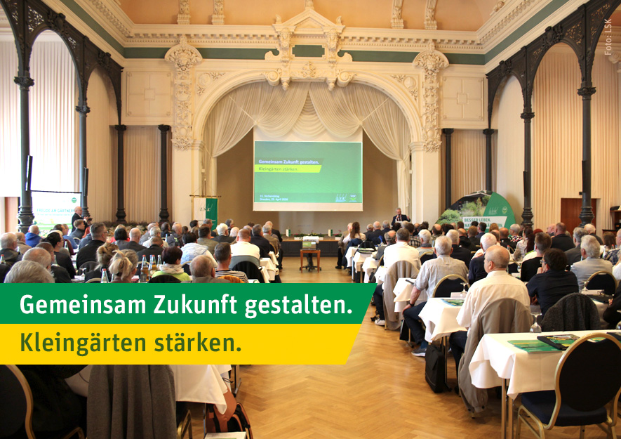 Gemeinsam Zukunft gestalten. Kleingärten stärken.