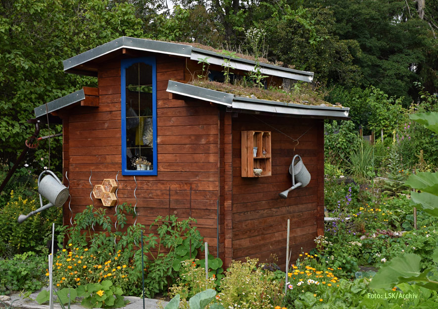 Ökologische Gartenelemente im Kleingarten
