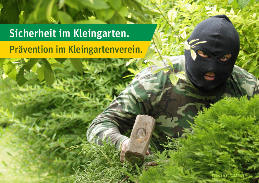 Sicherheit im Kleingarten