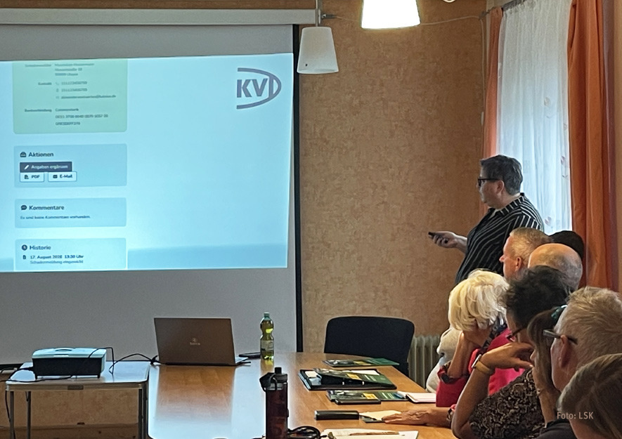 KVD-Schulung: Digital melden, sicher gärtnern