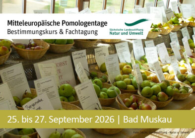 Mitteleuropäische Pomologentage 2026