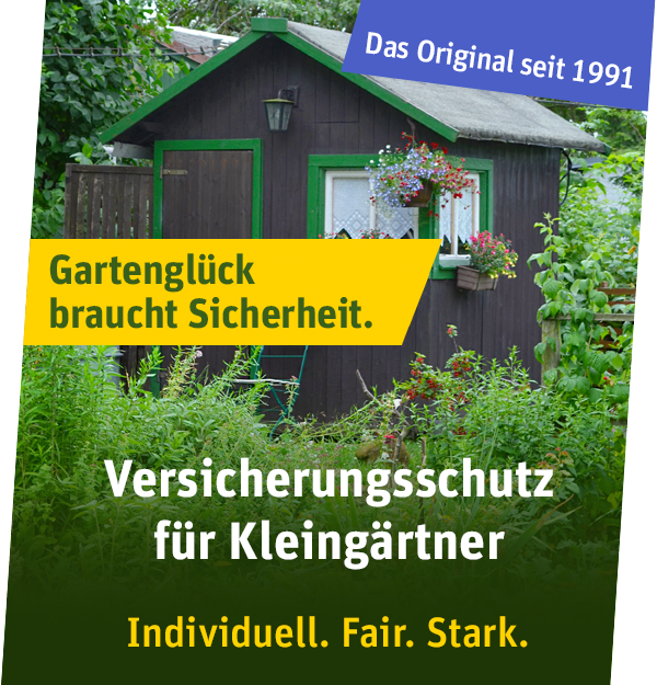 Versicherungsschutz für Kleingärtner